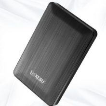 plus会员：科硕 KESU 移动硬盘安全加密USB3.0高速机械硬盘2.5英寸 500G+硬盘防震包 时尚黑