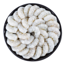 鱻谣 青虾仁 去冰净重1kg 156-198只 已手工去虾线 虾类生鲜家庭装