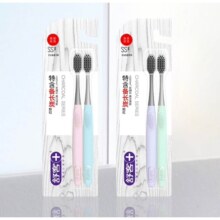 PLUS会员，需首购:舒客 炭丝软毛牙刷*10支 +旅行装牙膏20g*2