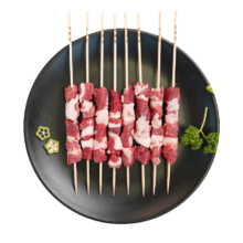 plus会员：边塞风 羔羊肉串 200g*4件+凑单
