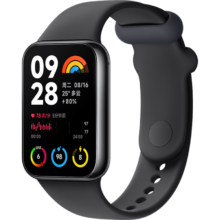plus会员：小米 手环8 Pro 智能手环 夜跃黑 TPU腕带（心率、血氧、压力、NFC、GNSS）