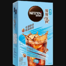 雀巢 冰美式黑咖啡粉闪溶 0糖0脂*燃减健身 便捷条装2g*6条