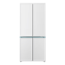 海尔（Haier）冰箱501升四开门全空间保鲜零距离嵌入式冰箱超薄底部散热白色冰箱一级能效家用大容量十字对开门 太白系列622mm超薄零嵌+全空间保鲜科技