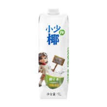 再降价、PLUS会员：佳果源旗下，小少椰 NFC椰子水 1L*4瓶*2件