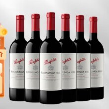 京东百亿补贴：奔富（Penfolds）蔻兰山 西拉/设拉子 单酿 750ml*6瓶/箱 澳大利亚进口红葡萄酒