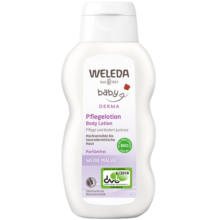 维蕾德（WELEDA）白锦葵舒缓润肤乳婴儿童保湿身体乳200ml-效期至24年7月