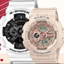CASIO 卡西欧 手表G-SHOCK&BABY-G