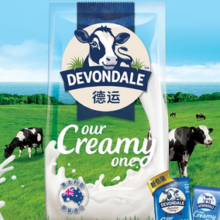 DEVONDALE 德运  成人高钙高蛋白无蔗糖中老年全脂奶粉1kg*3袋