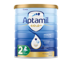爱他美(Aptamil) 澳洲金装版 900g/罐 婴幼儿配方奶粉 新西兰原装进口 2段 900g 900g