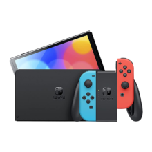 plus会员、百亿补贴、再降价:任天堂（Nintendo） Switch NS掌上游戏机 OLED主机 港版彩色 续航加强版 便携家用体感掌机