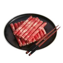 plus会员：游牧御品 阿拉善国产牛肉卷 450g*4件 火锅涮煮食材 牛肉片 生鲜牛肉