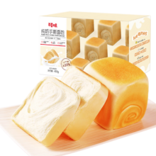 限地区，plus会员:百草味 纯奶魔方面包480g