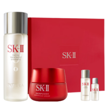 京东百亿补贴、PLUS会员：SK-II 神仙水75ml+大红瓶面霜50g