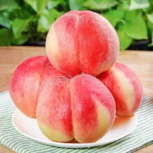 pLuS会员，山西水蜜桃子当季现摘脆甜桃子水蜜桃新鲜水果 5斤中果【单果100g+】