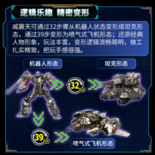 变形金刚（TRANSFORMERS）儿童玩具车手办周边机器人模玩生日礼物电影SS109领袖级威震天F8772