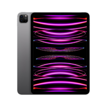 Apple/苹果 iPad Pro 11英寸平板电脑 2022年款 256G WLAN版/M2芯片/学习办公娱乐/MNXF3CH/A 深空灰色