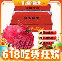 Mr.Seafood 京鲜生 海南树上熟红心火龙果 6粒 单果200g起