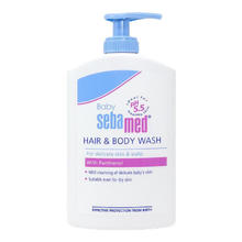 sebamed 施巴 儿童沐浴露洗发水二合一200ml婴儿宝宝新生儿洗护德国原装进口