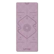 Umay 佑美 亚运瑜伽垫健身垫家用跳绳减震垫隔音静音垫女生专用加厚垫子地垫