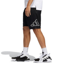 PLUS会员：Adidas 阿迪达斯 篮球系列 BIG LOGO SHORT 运动短裤 GT3018