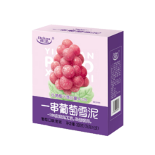 PLUS会员，需入会:德华 一串葡萄 葡萄口味雪泥 75g*4支*4件