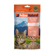 K9 Natural羊心帝王鲑100g 生骨肉主食冻干猫粮全阶段通用猫粮新西兰进口