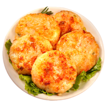 PLUS会员：一虾一世界  速冻鲜虾饼  200g*5件