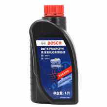 BOSCH 博世 刹车油 DOT4 plus 通用 2L 包循环机安装