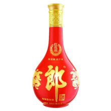 郎酒红花郎 高度白酒 酱香型 53度 500mL 1瓶 红15