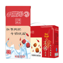 PLUS会员，限地区:晨光牛奶 红枣枸杞风味乳饮品200ml*24盒+凑单