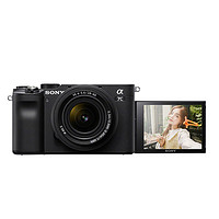 SONY 索尼 Alpha 7CL 全画幅 微单相机 黑色 FE 28-60mm F4 变焦镜头 单头套机