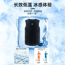 LI-NING 李宁 运动背心男速干宽松夏季冰丝无袖T恤篮球跑步健身训练服套装