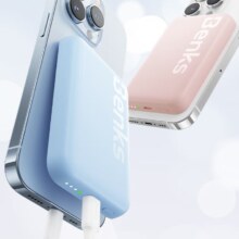 Plus会员：Benks 邦克仕 磁吸充电宝MagSafe适用苹果 支架款6000mAh|超薄小巧 三色同价