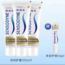 SENSODYNE 舒适达 多效护理牙膏330g 赠30g