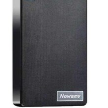 plus会员：纽曼（Newsmy）640GB 移动硬盘 双盘备份 清风Plus系列 USB3.0 2.5英寸 风雅黑  格纹设计