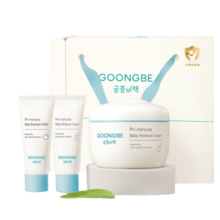 宫中秘策（GOONGBE）肤律倍贝儿童润肤霜礼盒滋润保湿护肤面霜乳液韩国进口春季洗护