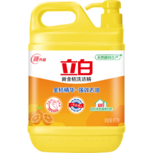 PLUS专享立减：立白 金桔洗洁精4kg