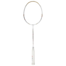 李宁（LI-NING）羽毛球拍HC1100超轻全碳素4U羽毛球单拍AYPM016-1白金（空拍）