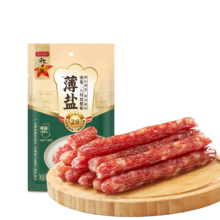 Plus会员、需换购：秋之风 广州酒家 薄盐二八特级腊肠200g