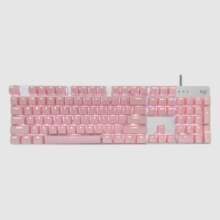 罗技 K845青轴机械键盘+KDA大桌垫