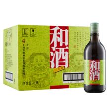 和 酒 三年陈 半干型 上海老酒 500ml*12瓶 整箱装 黄酒