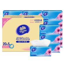 京东百亿补贴、plus：维达（Vinda）抽纸超韧3层120抽20包