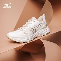 Mizuno 美津浓 Racer 中性跑鞋 D1GH223603 棉色/沙色 43