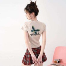 INXX 英克斯 crew loose 印花短袖女式T恤
