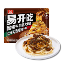 PLUS：桂冠 易开吃 黑椒牛肉意大利面300g