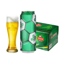 TSINGTAO 青岛啤酒 足球罐啤酒500ml*12听 1箱装*5件