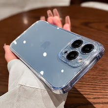 研派 简约高级感适用苹果15promax手机壳透明iphone13超薄硅胶12防摔14全包ip11情侣xr/x/xs男女7/8plus新款15pro