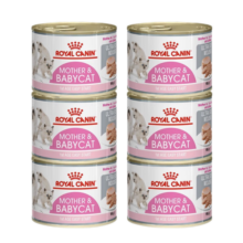 皇家（ROYAL CANIN）进口皇家猫罐头猫咪主食猫粮猫湿粮慕斯幼猫1-4个月离乳期奶糕罐 猫慕斯奶糕罐195g*6罐