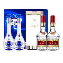 WULIANGYE 五粮液 普五双支+洋河M3-52度500ml*2礼盒装