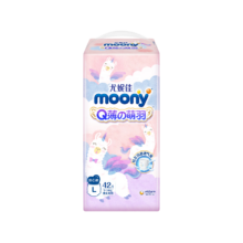 PLUS会员：moony Q薄萌羽小羊驼系列 拉拉裤 L42片*4件+赠80片柔巾*5包